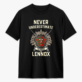 Lennox Tartan Crest 2D T-shirt - Never Underestimate Style