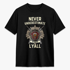 Lyall Tartan Crest 2D T-shirt - Never Underestimate Style