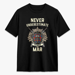 Mar Tartan Crest 2D T-shirt - Never Underestimate Style