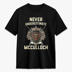 McCulloch Tartan Crest 2D T-shirt - Never Underestimate Style