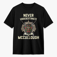 McCullough Tartan Crest 2D T-shirt - Never Underestimate Style