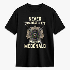 McDonald Tartan Crest 2D T-shirt - Never Underestimate Style