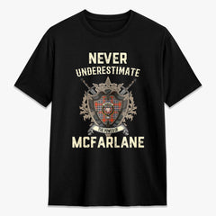 McFarlane Ancient Tartan Crest 2D T-shirt - Never Underestimate Style