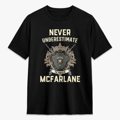 McFarlane Hunting Ancient Tartan Crest 2D T-shirt - Never Underestimate Style