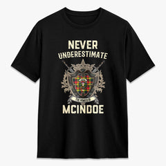 McIndoe Tartan Crest 2D T-shirt - Never Underestimate Style