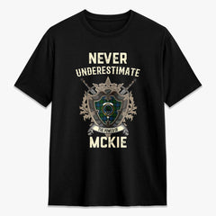 McKie Tartan Crest 2D T-shirt - Never Underestimate Style
