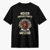 McLeod of Raasay Tartan Crest 2D T-shirt - Never Underestimate Style