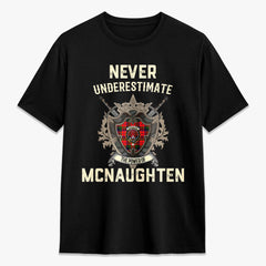 McNaughten Tartan Crest 2D T-shirt - Never Underestimate Style