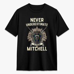 Mitchell Tartan Crest 2D T-shirt - Never Underestimate Style