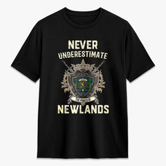 Newlands Tartan Crest 2D T-shirt - Never Underestimate Style