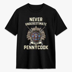 Pennycook Tartan Crest 2D T-shirt - Never Underestimate Style