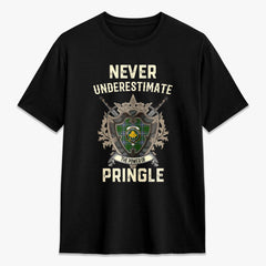 Pringle Tartan Crest 2D T-shirt - Never Underestimate Style