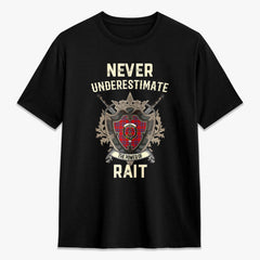 Rait Tartan Crest 2D T-shirt - Never Underestimate Style