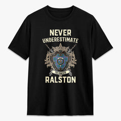 Ralston Tartan Crest 2D T-shirt - Never Underestimate Style