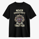 Trotter Tartan Crest 2D T-shirt - Never Underestimate Style