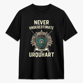 Urquhart Ancient Tartan Crest 2D T-shirt - Never Underestimate Style