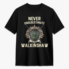 Walkinshaw Tartan Crest 2D T-shirt - Never Underestimate Style