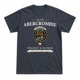 Abercrombie Tartan Crest Mischief and Mayhem T-shirt