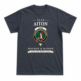 Aiton Tartan Crest Mischief and Mayhem T-shirt