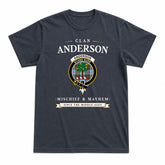 Anderson Ancient Tartan Crest Mischief and Mayhem T-shirt