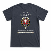 Cheyne Tartan Crest Mischief and Mayhem T-shirt