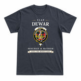 Dewar Tartan Crest Mischief and Mayhem T-shirt