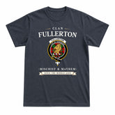 Fullerton Tartan Crest Mischief and Mayhem T-shirt