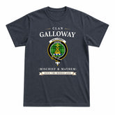 Galloway District Tartan Crest Mischief and Mayhem T-shirt