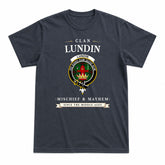 Lundin Tartan Crest Mischief and Mayhem T-shirt