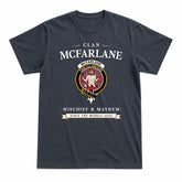 McFarlane Modern Tartan Crest Mischief and Mayhem T-shirt