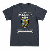 McKenzie Dress Ancient Tartan Crest Mischief and Mayhem T-shirt