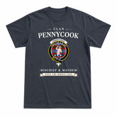Pennycook Tartan Crest Mischief and Mayhem T-shirt