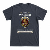 Walker Tartan Crest Mischief and Mayhem T-shirt