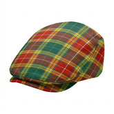 Buchanan Old Sett Tartan Flat Caps