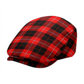 Cunningham Modern Tartan Flat Caps