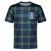 Allan Tartan Coat of Arms Custom T-shirt