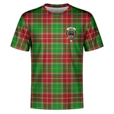 Baxter Modern Tartan Crest T-shirt