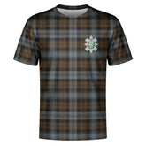 Black Watch Weathered Tartan Crest T-shirt