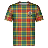 Buchanan Old Sett Tartan Crest T-shirt