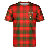 Cameron Modern Tartan Crest T-shirt