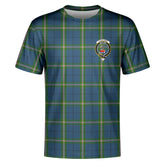 Clelland Tartan Crest T-shirt