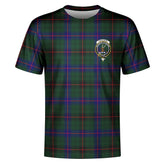 Davidson Modern Tartan Crest T-shirt