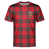 Drummond Modern Tartan Crest T-shirt