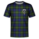 Gunn Modern Tartan Crest T-shirt