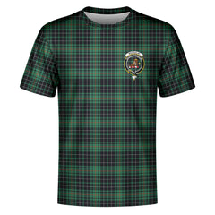 MacAulay Hunting Ancient Tartan Crest T-shirt
