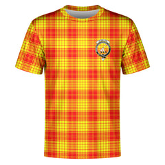 McMillan Clan Tartan Crest T-shirt