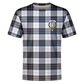 McRae Dress Modern Tartan Crest T-shirt