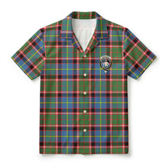 Aikenhead Tartan Crest Hawaiian Shirt