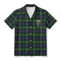 Baillie Tartan Crest Hawaiian Shirt