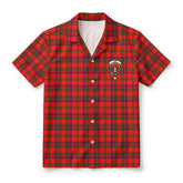 Bain Tartan Crest Hawaiian Shirt